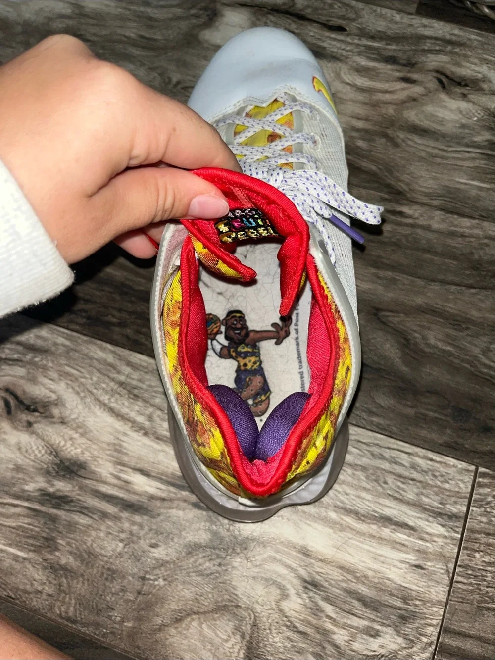Nike LeBron Fruity Pebble edition